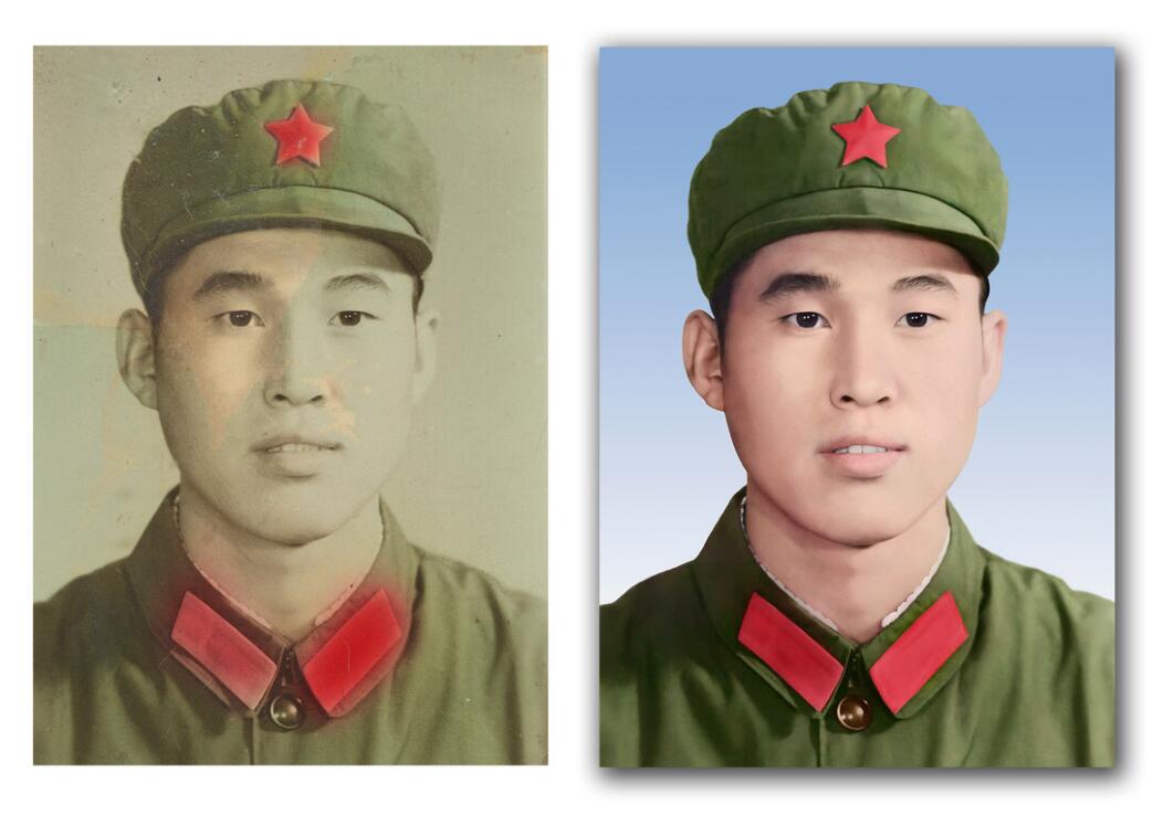 宁津破损照片修复-18